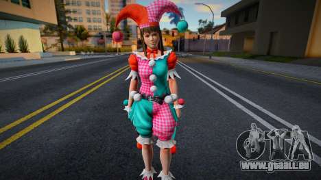 Dead Or Alive 5 - Hitomi (Costume 6) v4 für GTA San Andreas