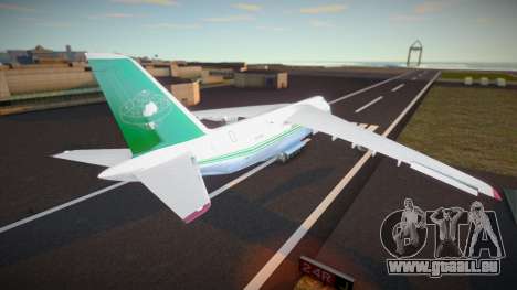 Antonov 124-100 Libyan Air Cargo für GTA San Andreas