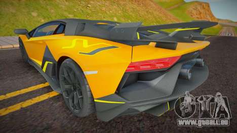 Lamborghini Aventador SVJ (Rage) pour GTA San Andreas