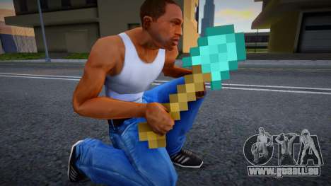 Minecraft Shovel pour GTA San Andreas