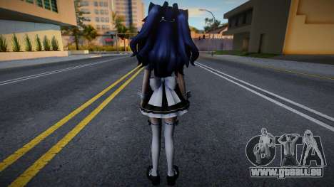 Uni (Maid Outfit) from Hyperdimension Neptunia pour GTA San Andreas