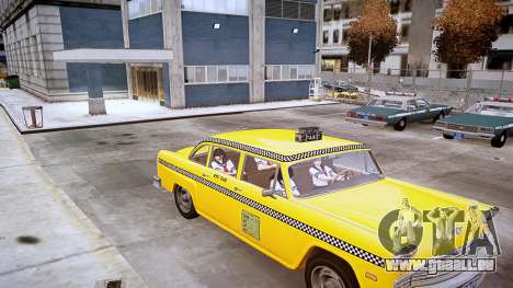 Checker Marathon 1977 Taxi V.1 pour GTA 4