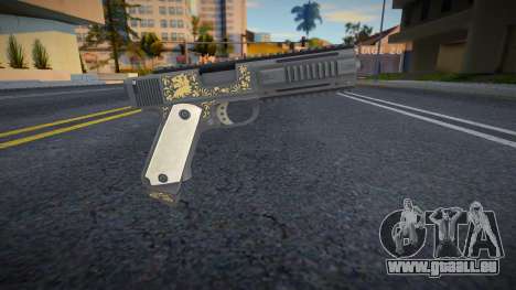 GTA V Vom Feuer AP Pistol Yusuf Amir (Default) für GTA San Andreas