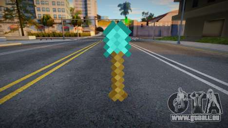 Minecraft Shovel für GTA San Andreas