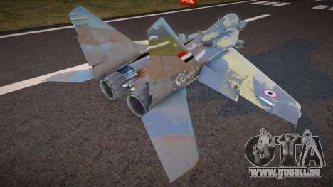 MiG 29 Yemeni army für GTA San Andreas