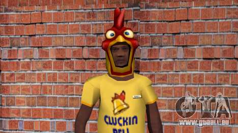 Cluckin Bell Worker in San Andreas für GTA Vice City