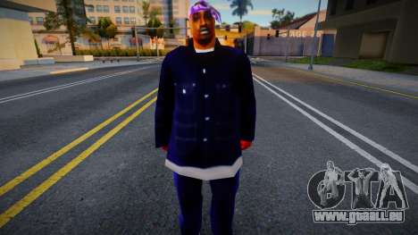 Ballas 2 HD skin für GTA San Andreas