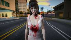 Zombie skin v8 für GTA San Andreas