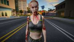 Zombie skin v4 pour GTA San Andreas