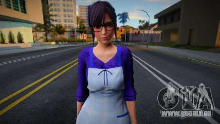 DOAXVV Nagisa Steaming Apron pour GTA San Andreas