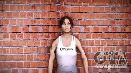 Chell from Portal 2 pour GTA Vice City