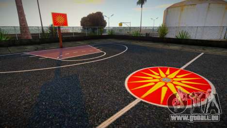 Macedonian Basket Court at Playa del Seville HQ pour GTA San Andreas