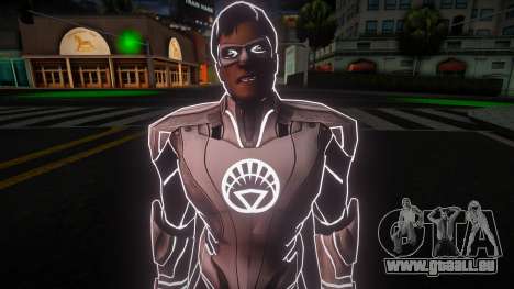 Green Lantern (Blanc) pour GTA San Andreas