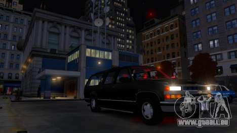 FBI Chevrolet Vorort GMT 400 1998 für GTA 4