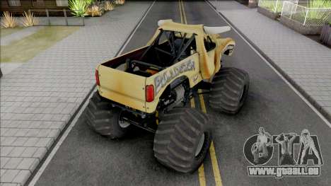 Monster Bulldozer from Monster Jam pour GTA San Andreas