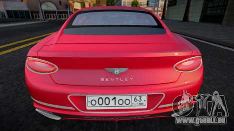 Bentley Continental GT (Briliant) pour GTA San Andreas