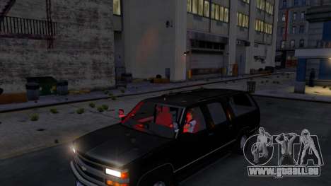 FBI Chevrolet Vorort GMT 400 1998 für GTA 4