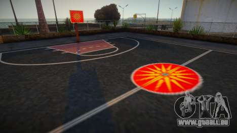 Macedonian Basket Court at Playa del Seville LQ für GTA San Andreas