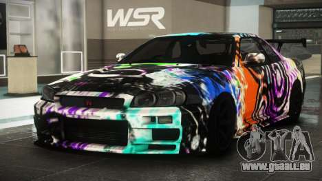 Nissan Skyline R34 GTR V-Spec II S4 für GTA 4