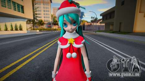 PDFT Hatsune Miku Christmas für GTA San Andreas