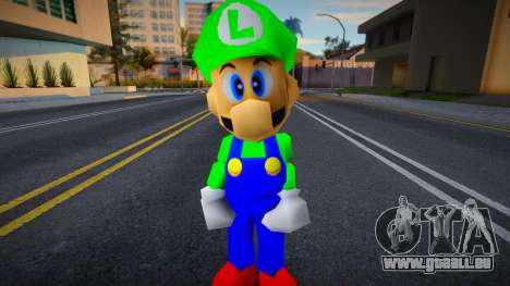 Luigi (SuperMario 64) für GTA San Andreas