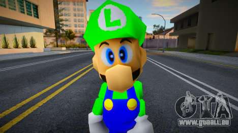 Luigi (SuperMario 64) für GTA San Andreas