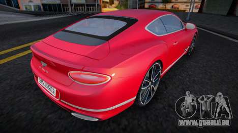 Bentley Continental GT (Briliant) pour GTA San Andreas