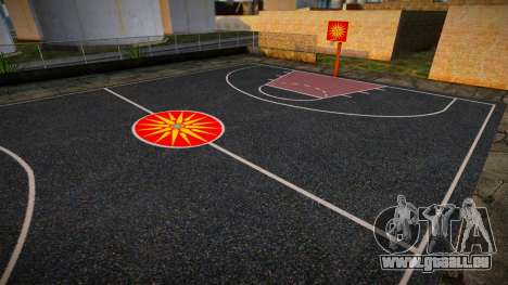 Macedonian Basket Court at Playa del Seville HQ pour GTA San Andreas