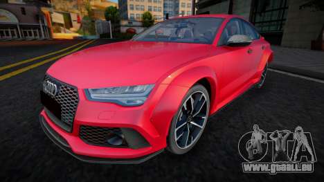 Audi RS7 (Briliant) pour GTA San Andreas