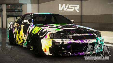 Nissan Skyline R34 GTR V-Spec II S4 pour GTA 4