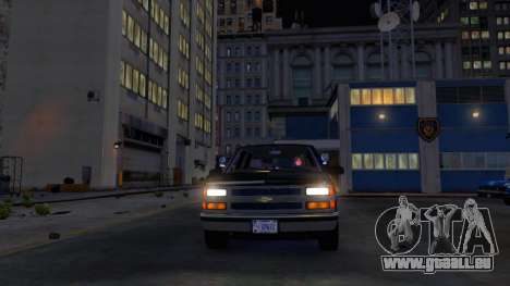 FBI Chevrolet Vorort GMT 400 1998 für GTA 4