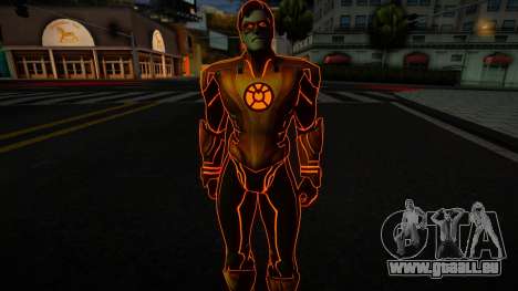 Green Lantern (Orange) pour GTA San Andreas