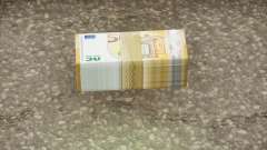 Realistic Banknote Euro 50 für GTA San Andreas Definitive Edition