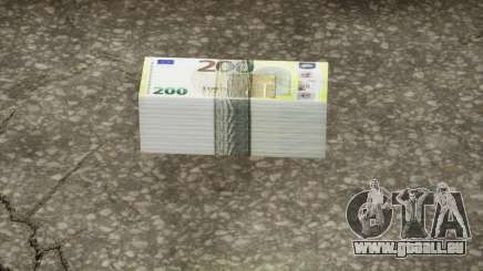 Realistic Banknote Euro 200 (New Textures) pour GTA San Andreas Definitive Edition
