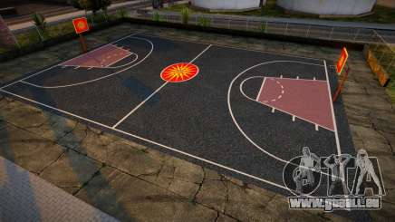 Macedonian Basket Court at Playa del Seville HQ für GTA San Andreas