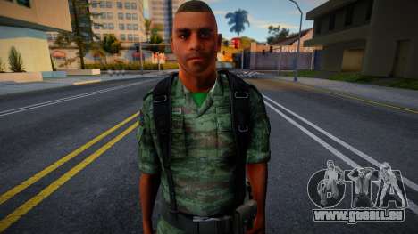Soldat der Panzertruppen von Mexiko für GTA San Andreas