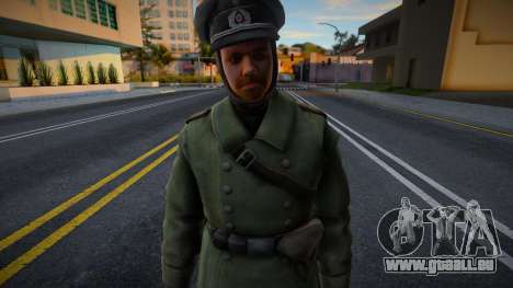 Officier de la Wehrmacht (Hiver) pour GTA San Andreas