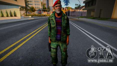 Bill in Uniform aus Left 4 Dead für GTA San Andreas
