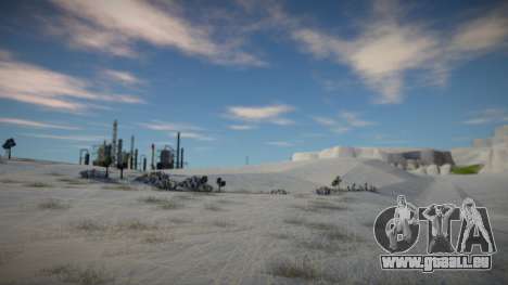 Schnee in der Wüste für GTA San Andreas