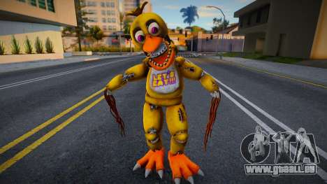 Whitered Chica FNAF 2 pour GTA San Andreas