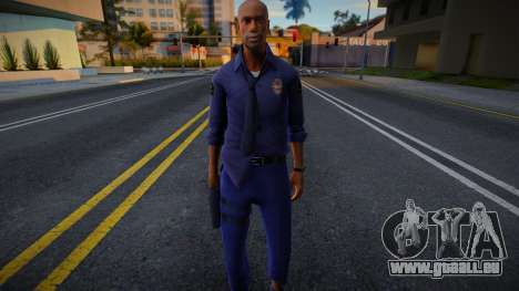 Louis de Left 4 Dead (Cop) v2 pour GTA San Andreas