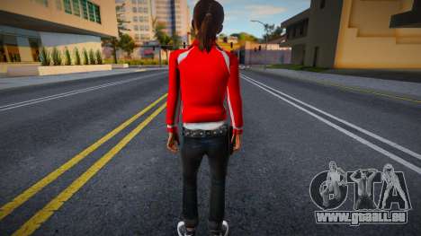 Zoe (Nike Elite Red) aus Left 4 Dead für GTA San Andreas