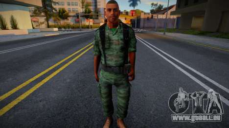 Soldat der Panzertruppen von Mexiko für GTA San Andreas