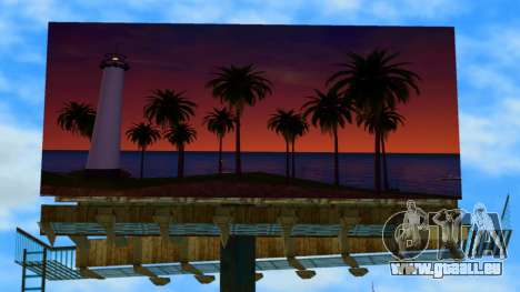 Sonnenuntergang in Vice City (GTA-Trilogie-Bilds für GTA Vice City