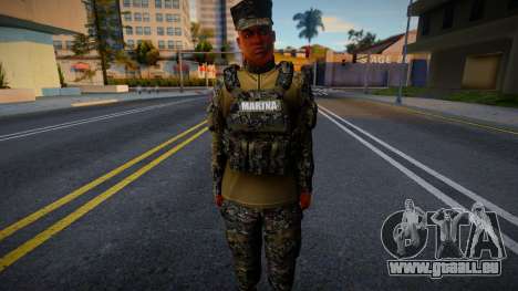 Schwarzer Soldat für GTA San Andreas