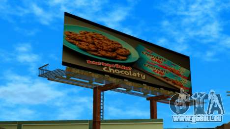 Billboard Chocolate Chip für GTA Vice City