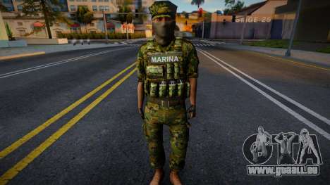 Soldat de la marine mexicaine pour GTA San Andreas