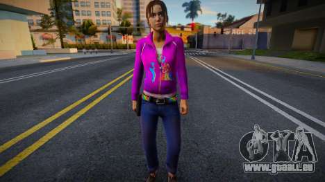Zoe (Lila) aus Left 4 Dead für GTA San Andreas