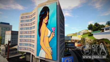 Vice City Definitive Edition Girl Billboard pour GTA San Andreas