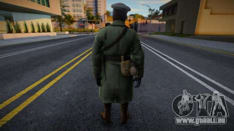 Officier de la Wehrmacht (Hiver) pour GTA San Andreas